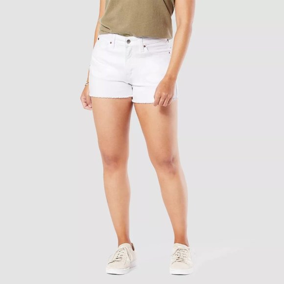 Levi's Denim - Levi's® Women's High-Rise 3" Jean Shorts White